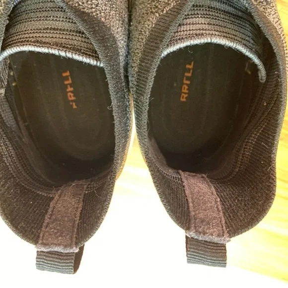 Merrell Black Knit Gridway Mid Shoes Women’s 9.5 - Picture 7 of 8